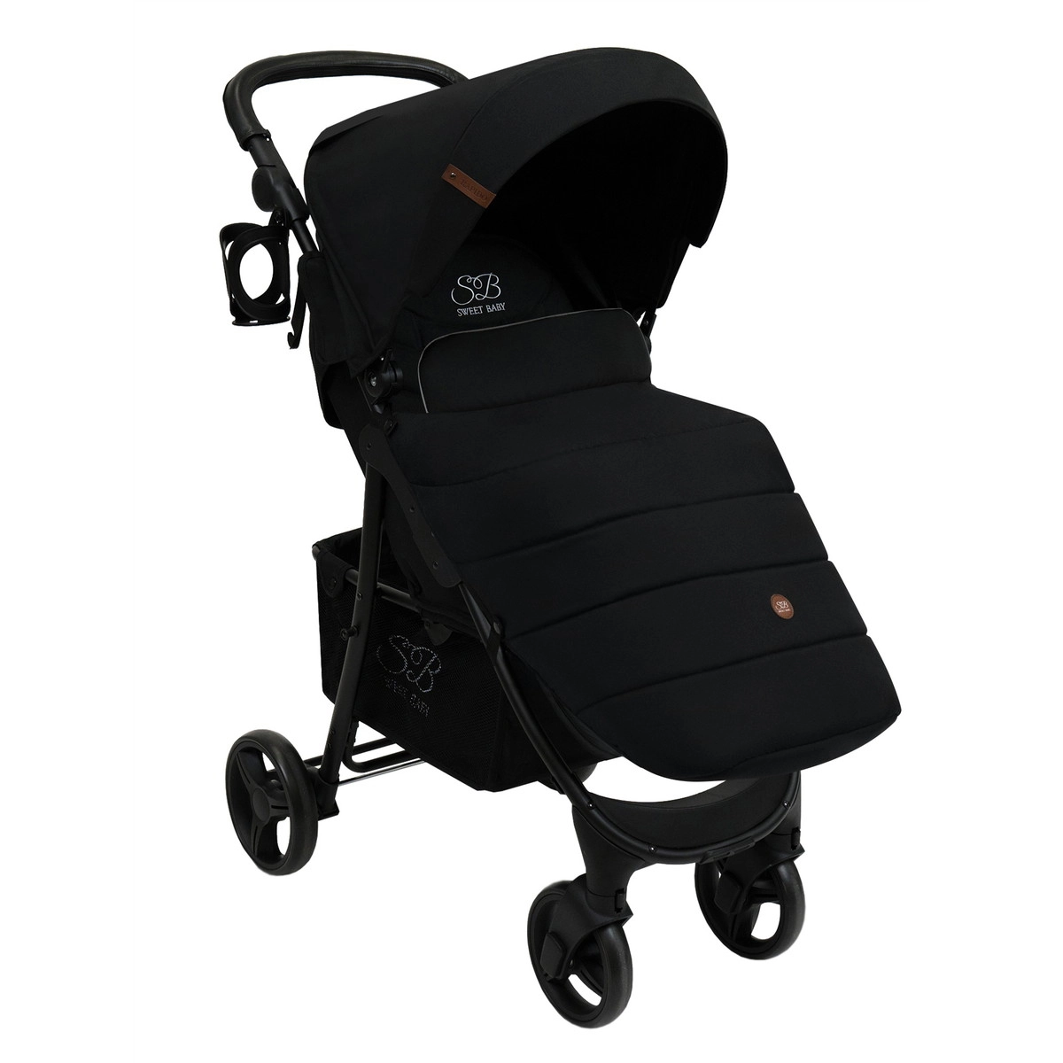 Прогулочная коляска Sweet Baby Rapido Black ri50fo61enr2zm2plsmo0pax8ibkn051
