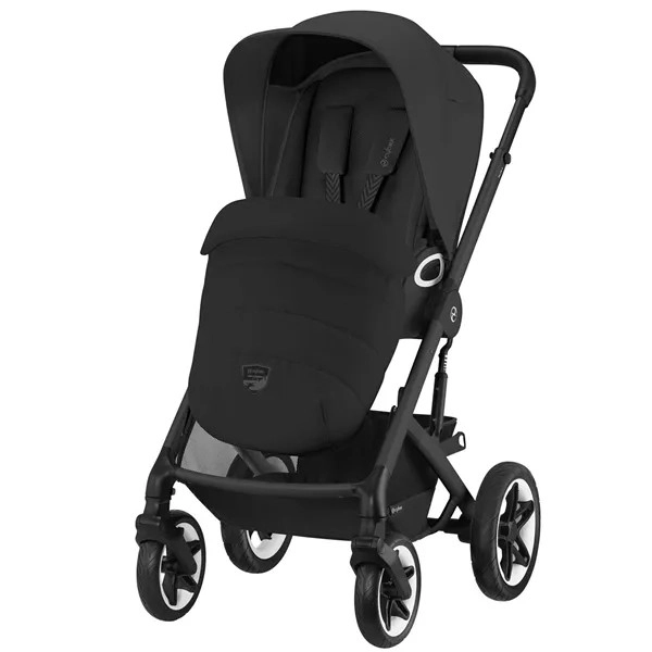 Прогулочная коляска Cybex Talos S Lux BLK Moon Black с дождевиком uchn7disyztll2wsx63rq8xonui9refa