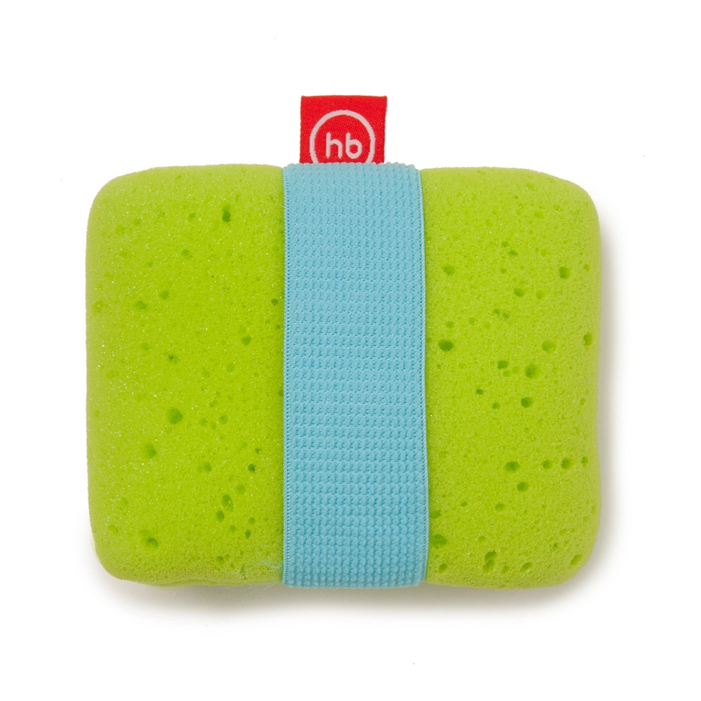 Мочалка с эластичным фиксатором на руку Happy Baby Green 50b38da9dc3831f918b623eb0a3179dd