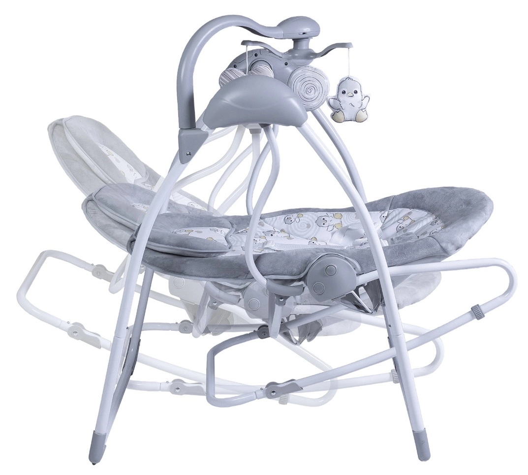 Электрокачели Sweet Baby Pure Pinguino 2 в 1 grigio uvcahpaiuxf1qtlu74lqkaxd648pt8pa