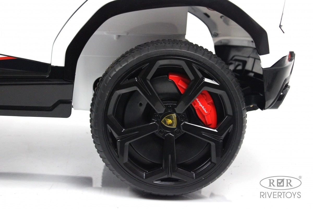 Детский электромобиль RiverToys Lamborghini Urus E777EE белый g5adfoylha8gezbjcmfkmsk5wu3etag6