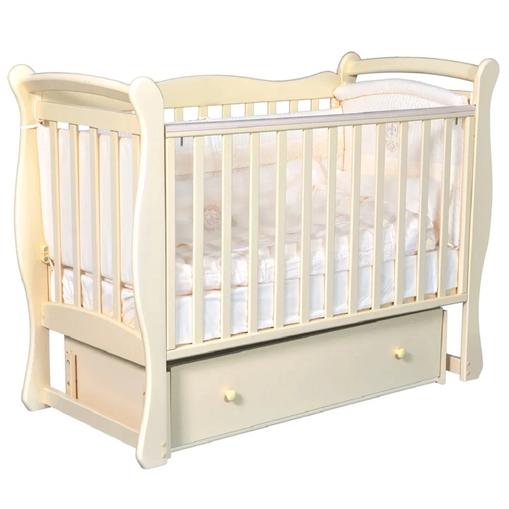 Детская кроватка АНТЕЛ Julia 1 УМ  Слоновая кость 108131301-detskaya-krovatka-antel-julia-1-um--slonovaya-kost