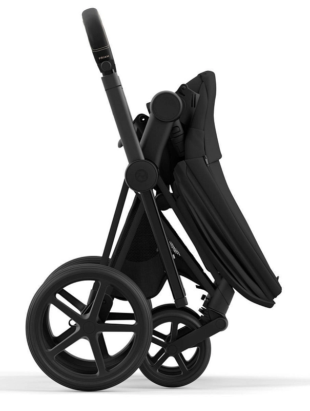 Коляска 2 в 1 Cybex Priam IV Matt Black complete Sepia Black12
