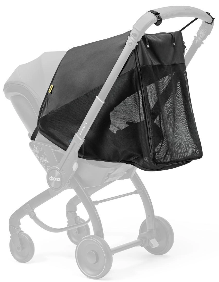 Защита от солнца c москитной сеткой Doona X 360° Protection (Black)