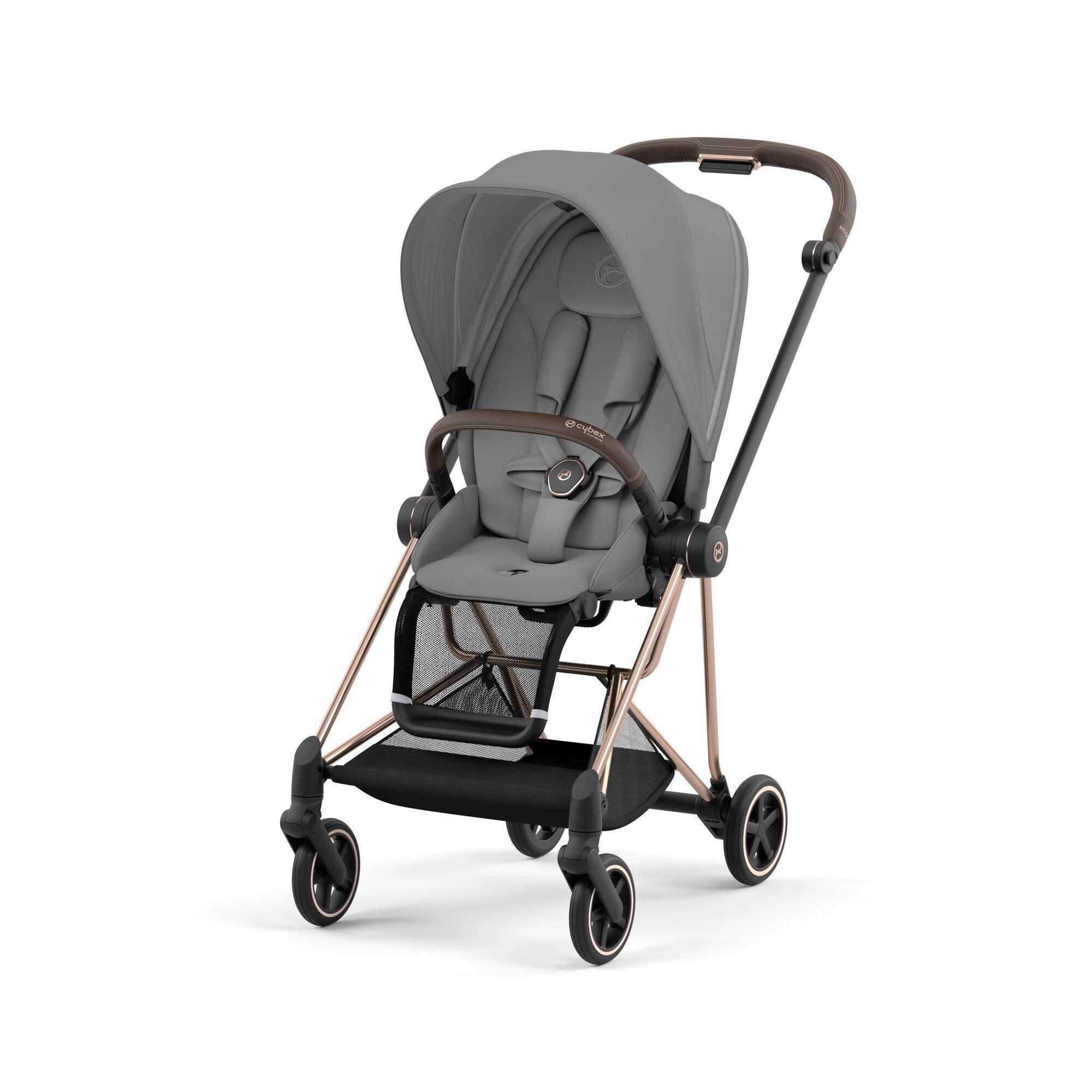 Прогулочная коляска Cybex Mios III (Rosegold, Mirage Grey)