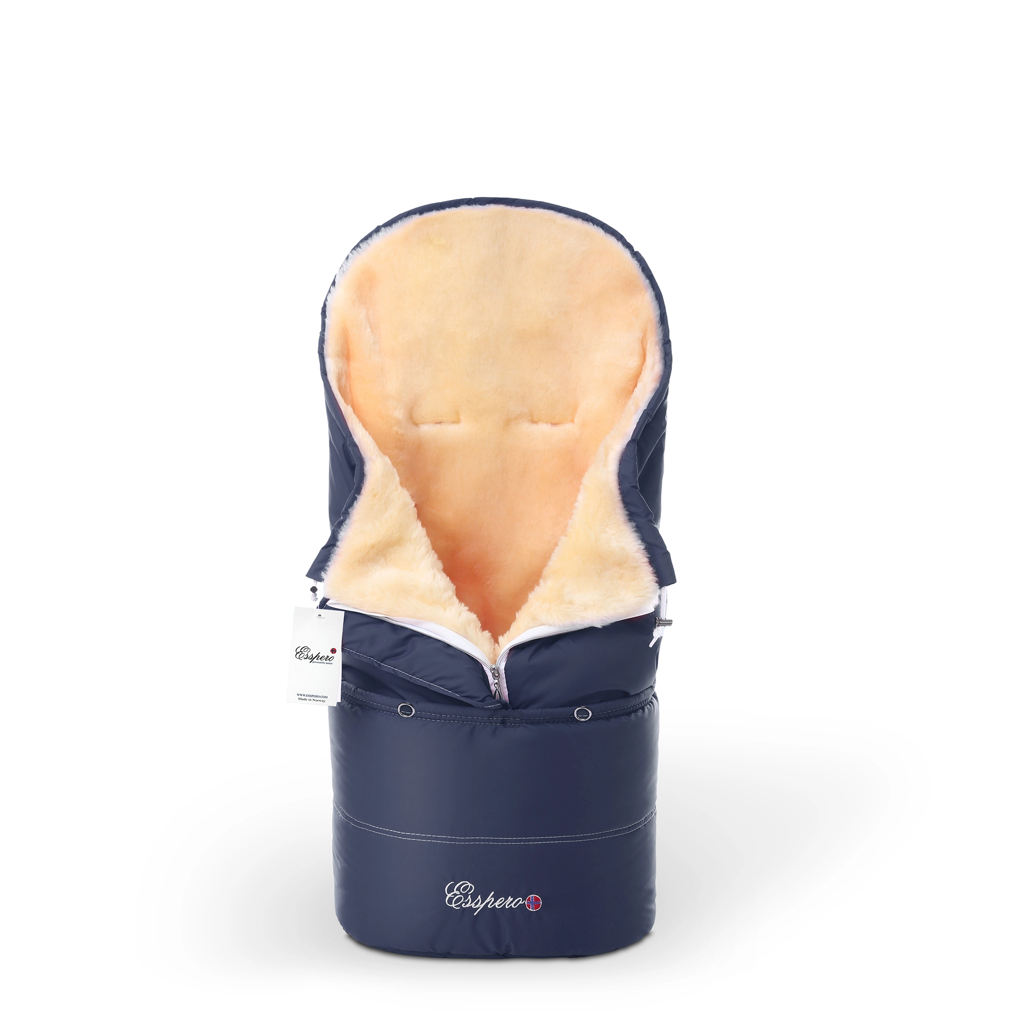 Конверт в коляску Esspero Transformer (натуральная 100% шерсть) Navy 517f975c89db06d7e2e7ff9b11adebb0