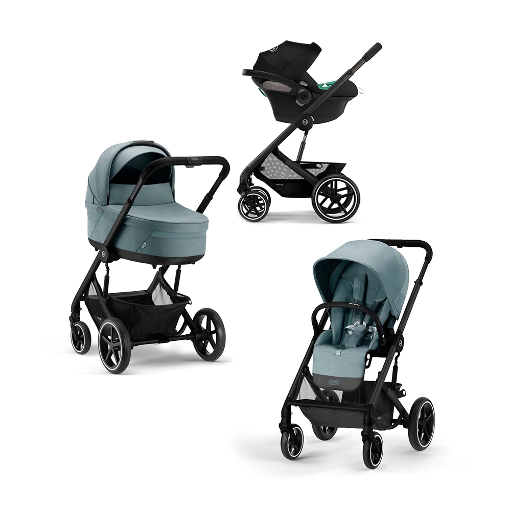 Коляска 3 в 1 Cybex Balios S Lux BLK Sky Blue 108132834-kolyaska-3-v-1-cybex-balios-s-lux-blk-sky-blue