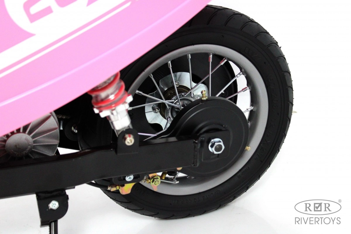 Детский электромотоцикл RiverToys A111AA розовый 67qpqcpq1slzh7obh2i1t1uvw9y7q8py