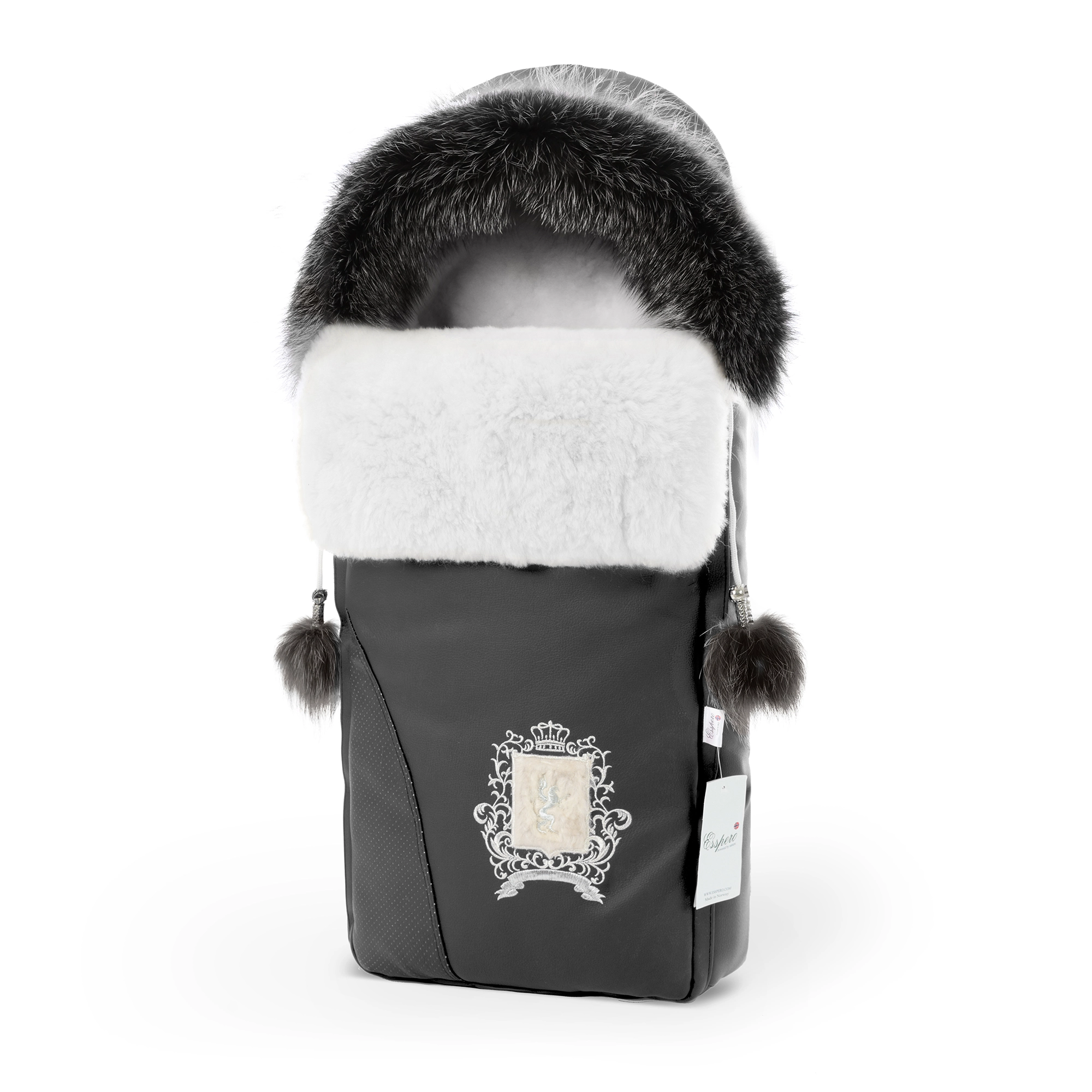 Конверт в коляску Esspero Heir (Black/White)