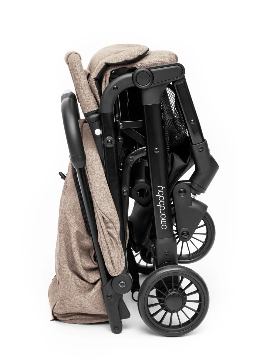 Прогулочная коляска Amarobaby Voyager Коричневый mwrvl1uxvy33qlp0offkg03qvv9iz8xk