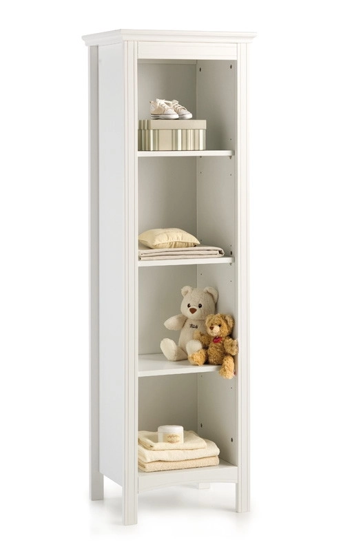 Шкаф книжный Erbesi Incanto белый 6ucplt1ge0e60xoed6xgs3s2tssajb7h