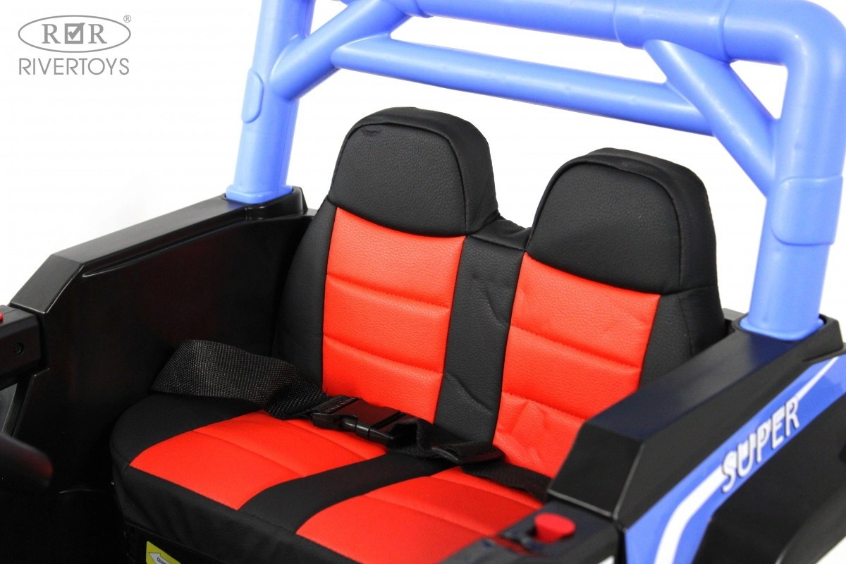 Детский электромобиль RiverToys L888LL синий 0te1oyes0qkbwvr9hpne93e49noplaa4