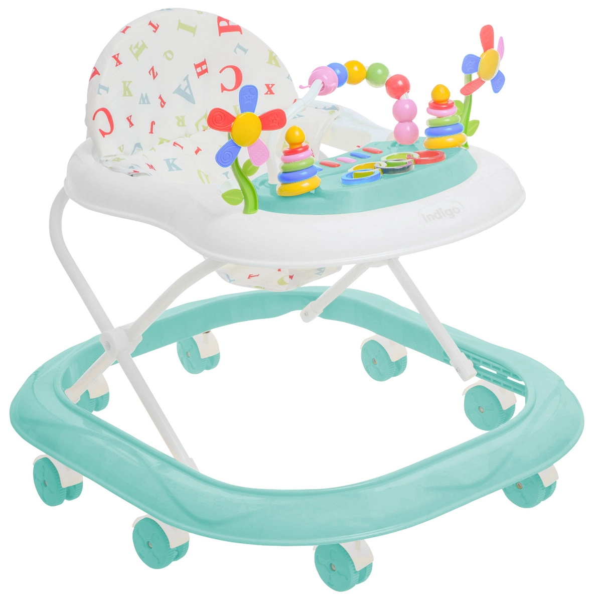 Детские ходунки Indigo ABC бирюзовый mzdt6tkexnnz8imey5diqqp807ep9qwo