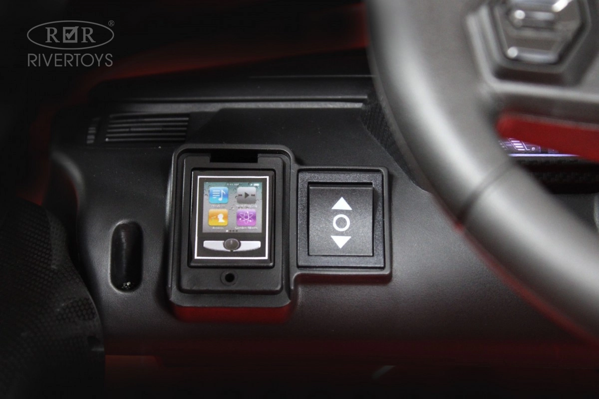 Детский электромобиль RiverToys K999PX желтый h6s0dffujqdbk38qy18ba6tbb6d9o4zi