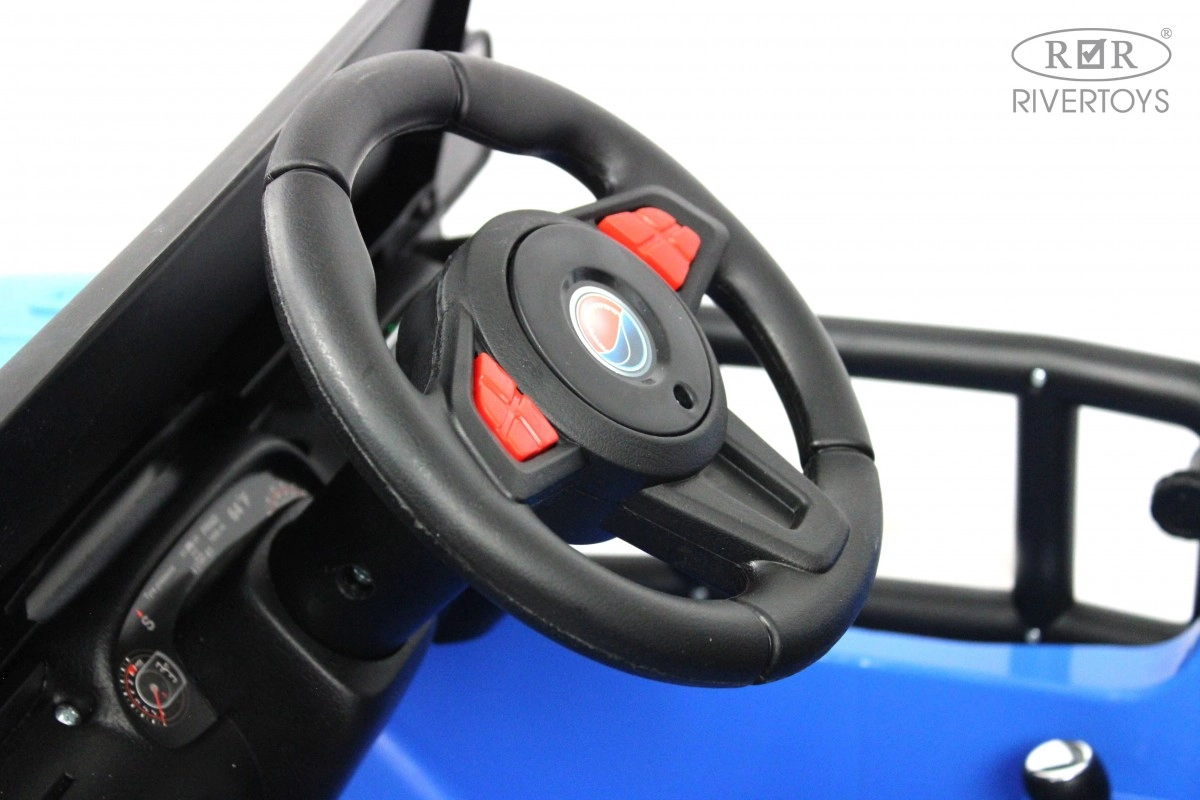 Детский электромобиль RiverToys T222TT 4WD синий 3hlbd43jtsah5965b4x7ydj2p333rc76