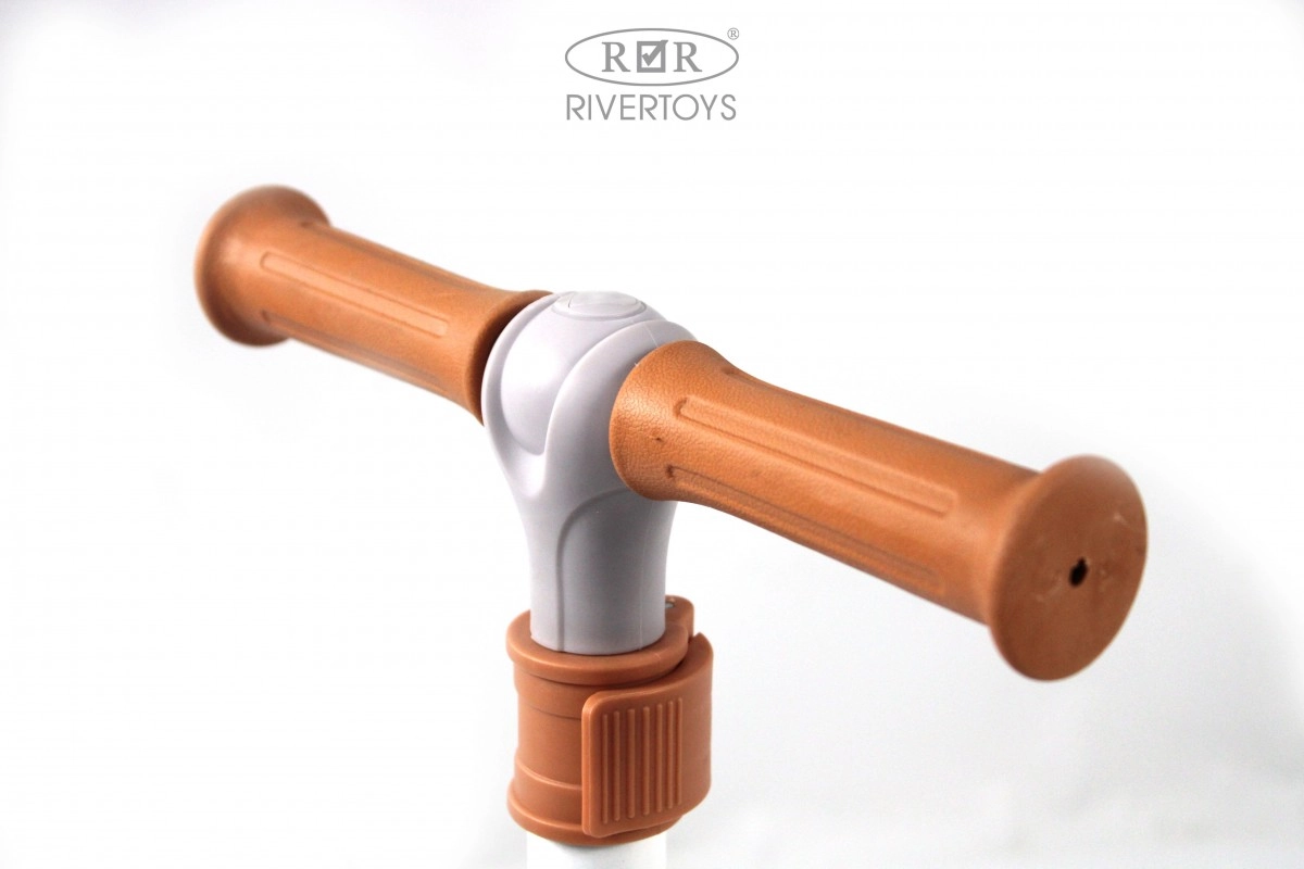 Детский самокат RiverToys HB-T8 коричневый 2rdfop3pz3j0muijilcwx4xnldxtgzdw