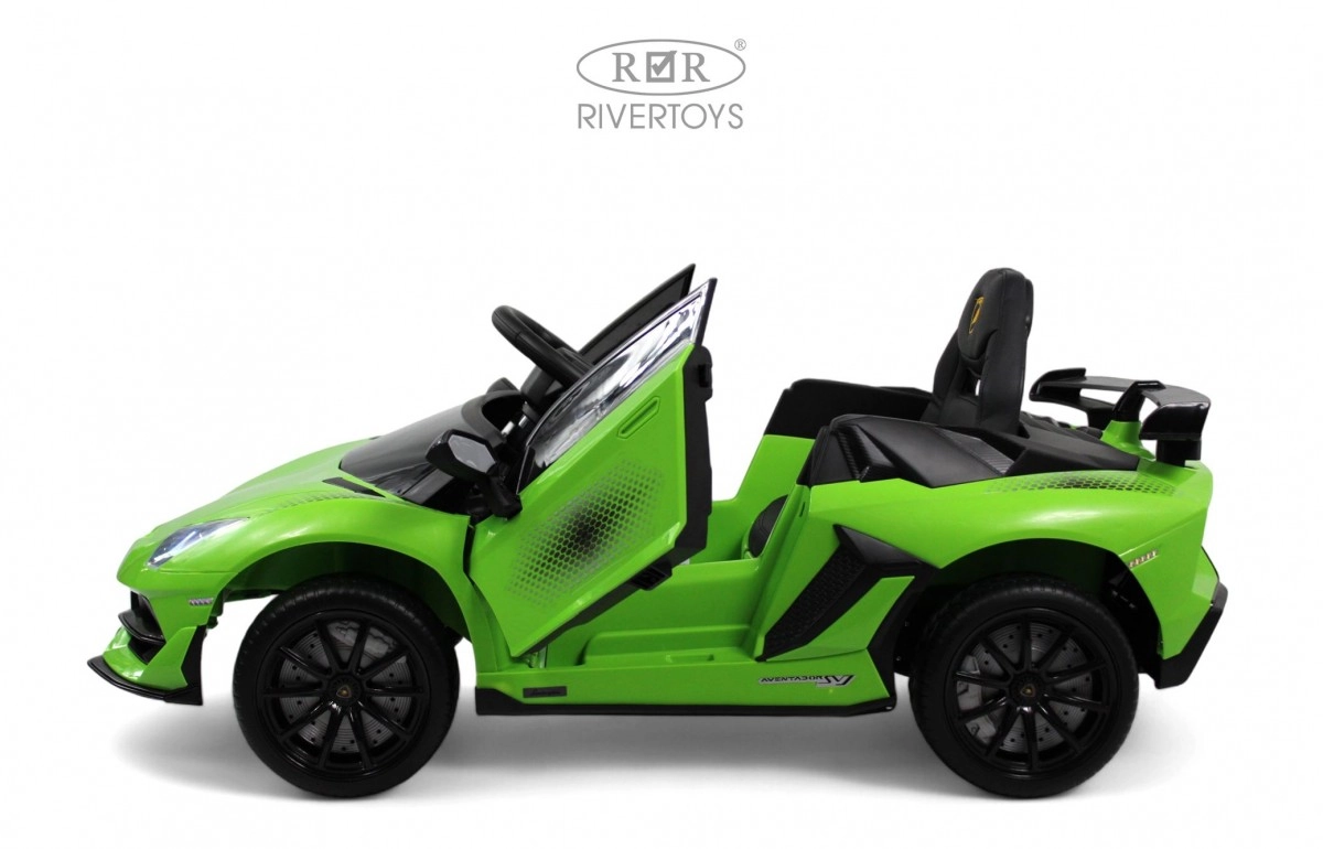 Детский электромобиль RiverToys K888PX зеленый pwuivsu99i2xx6e71m1tayan7u8ow9j6