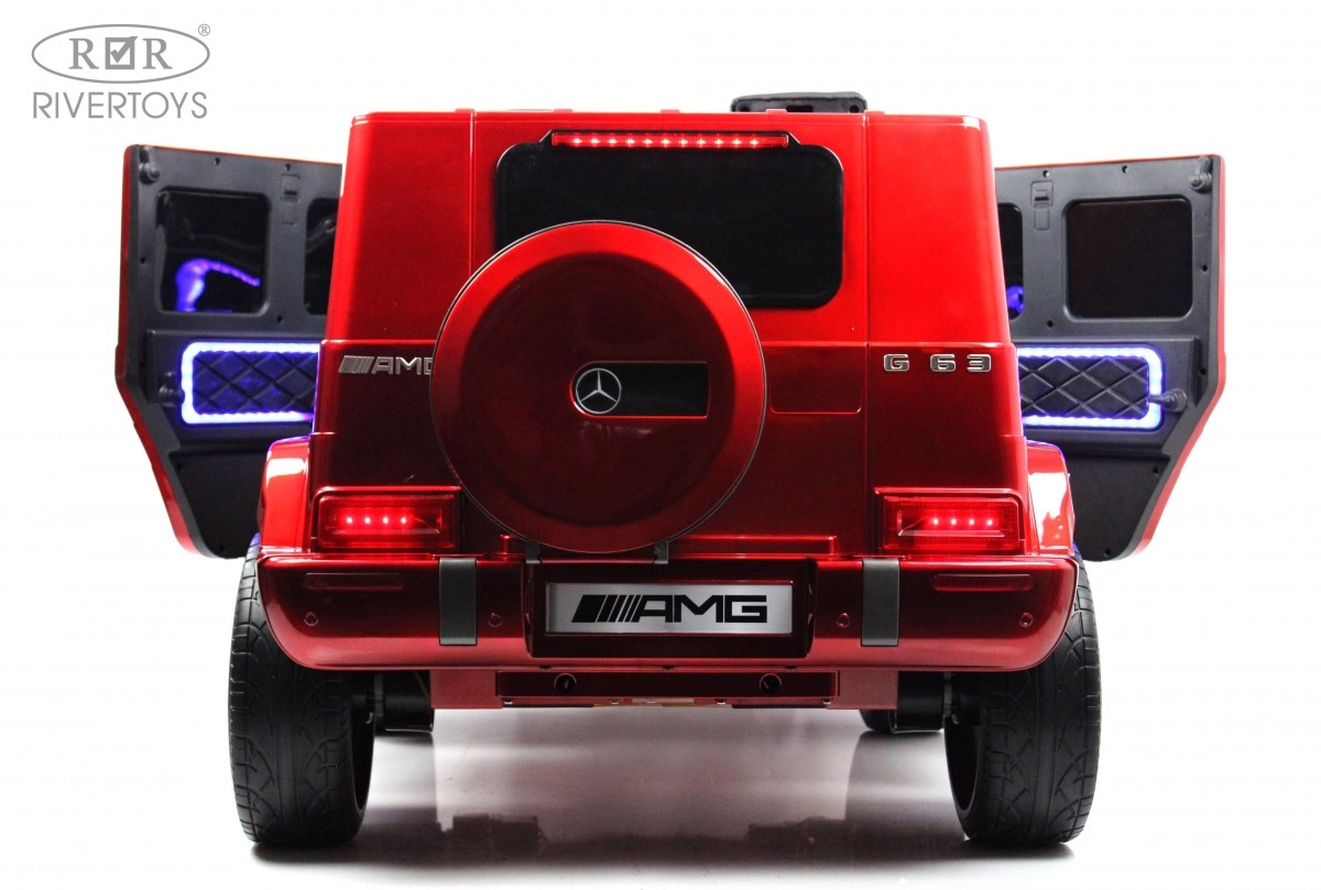 Детский электромобиль RiverToys Mercedes-AMG G63 G111GG красный глянец e1h0gxq218fo0nrfue5ls1k281toiyxl