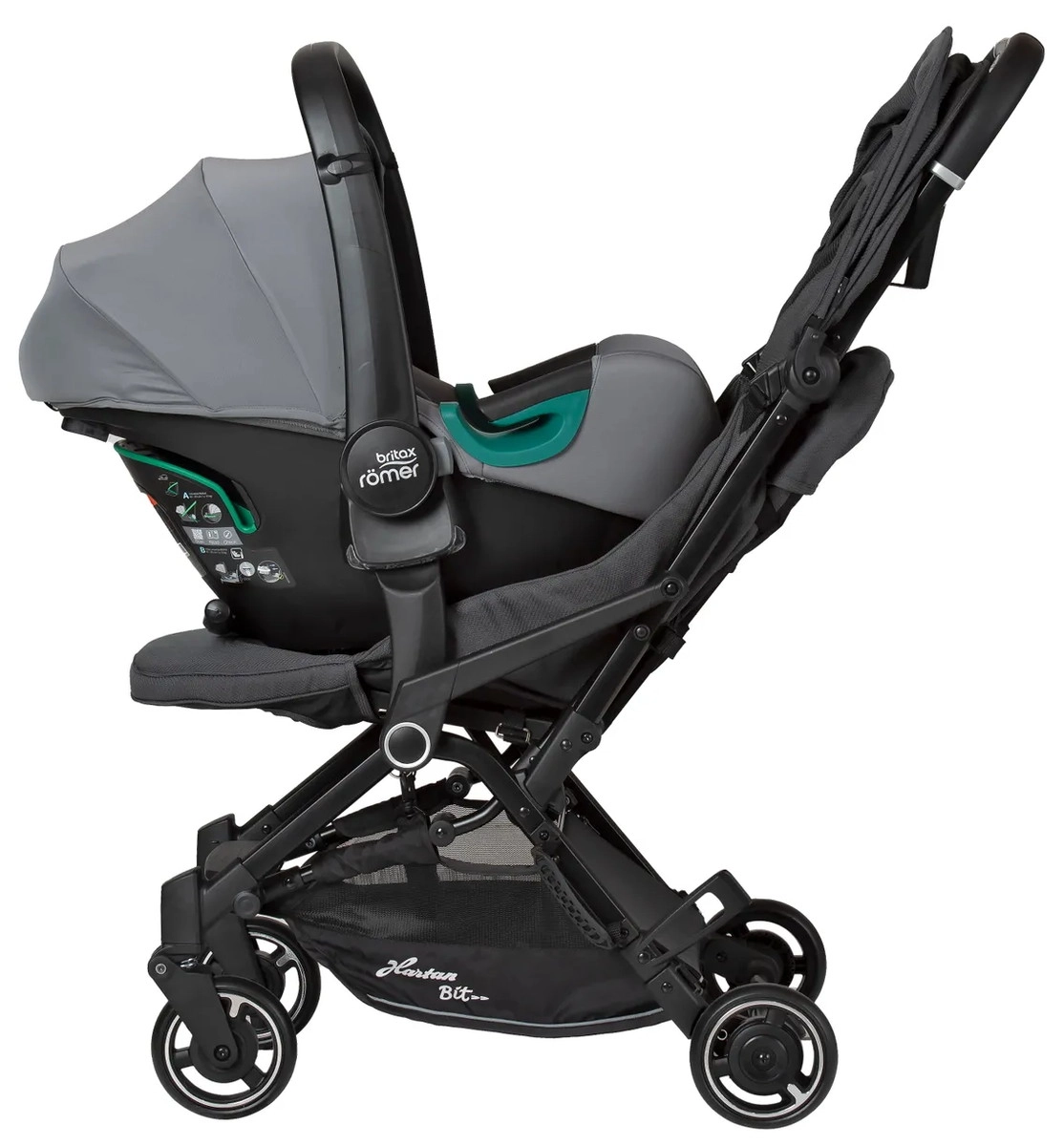 Прогулочная коляска Hartan Bit Graphit ac6nqikg5enmu0m9491scijzpelcbgkd