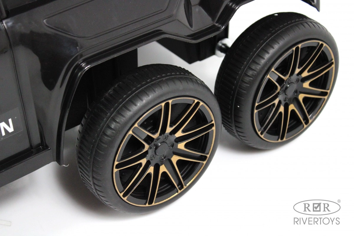 Детский электромобиль RiverToys G008GG-D черный okakq5l69cstxde9qznogdfiifm6lgaq