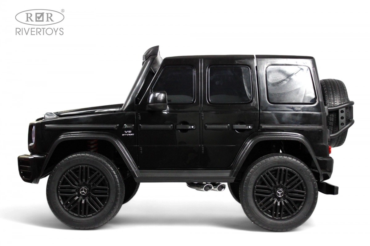 Детский электромобиль RiverToys Mercedes Benz G63 Y777YY черный c6oz9kjb09kxdo79kt5dl0mhtjl4io93