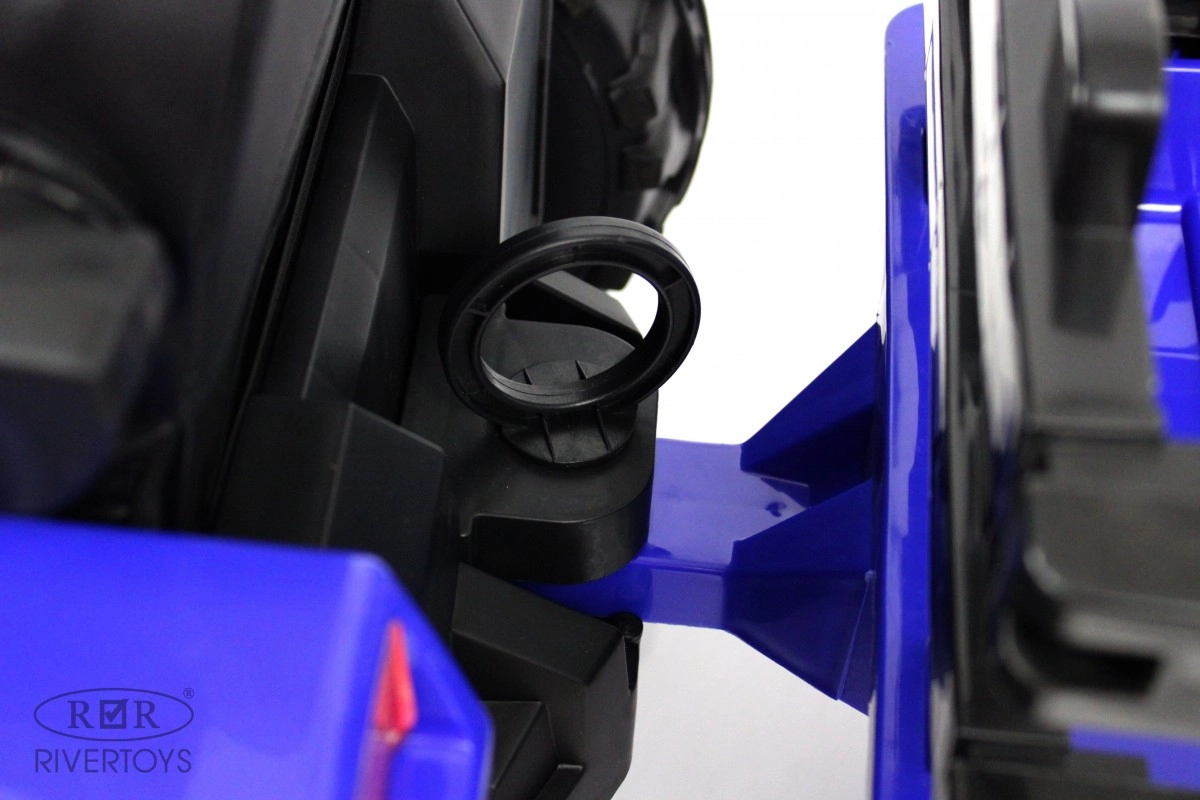 Детский электромобиль RiverТoys O555OO синий aehu1uc736e9rdout2ub2hle892tl6jy