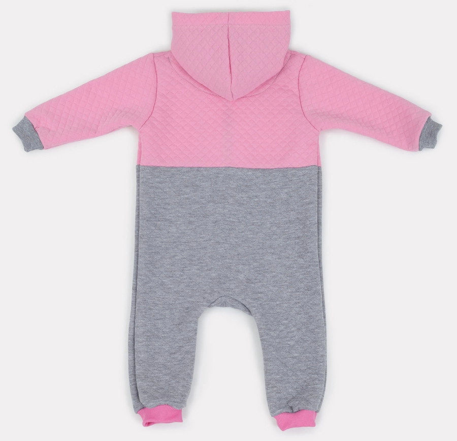 Комбинезон Топотушки Капитошка 68 серый/розовый 0nrjf5mx588pk15uzqmpl037jcsquqqz