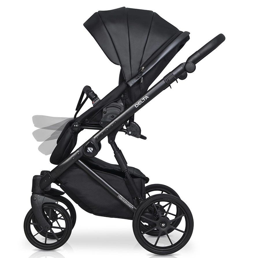 Коляска 3 в 1 RIKO BASIC DELTA ECCO 15 Black (черный) kum7dis7ihvq46fwu1ukw7ijunnsw00x