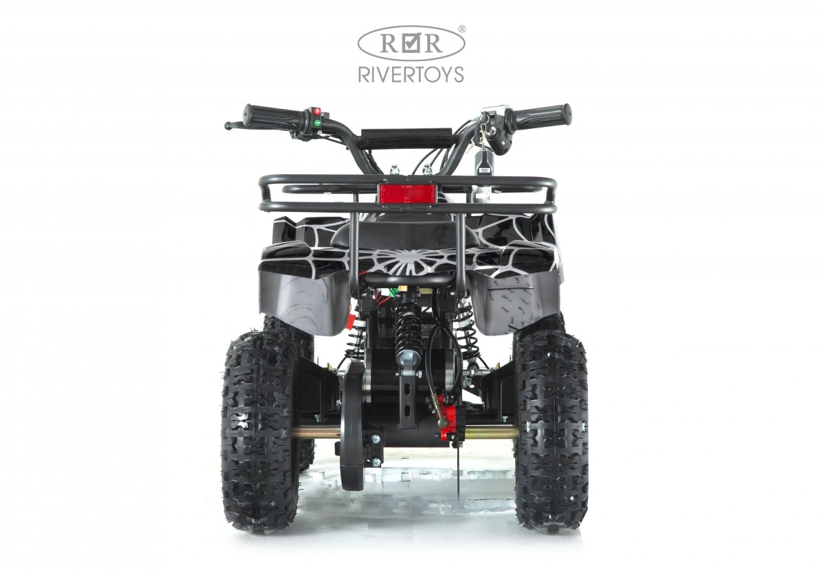Детский электроквадроцикл RiverToys TIKI черный спайдер ulmpxts96hksopagznc3eapp5c1mvoq6
