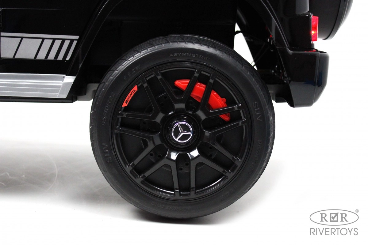 Детский электромобиль RiverToys Mercedes-AMG G63 4WD K999KK черный глянец 2s2ywxznzq8b19xtodh51xhw9y9ygqtk