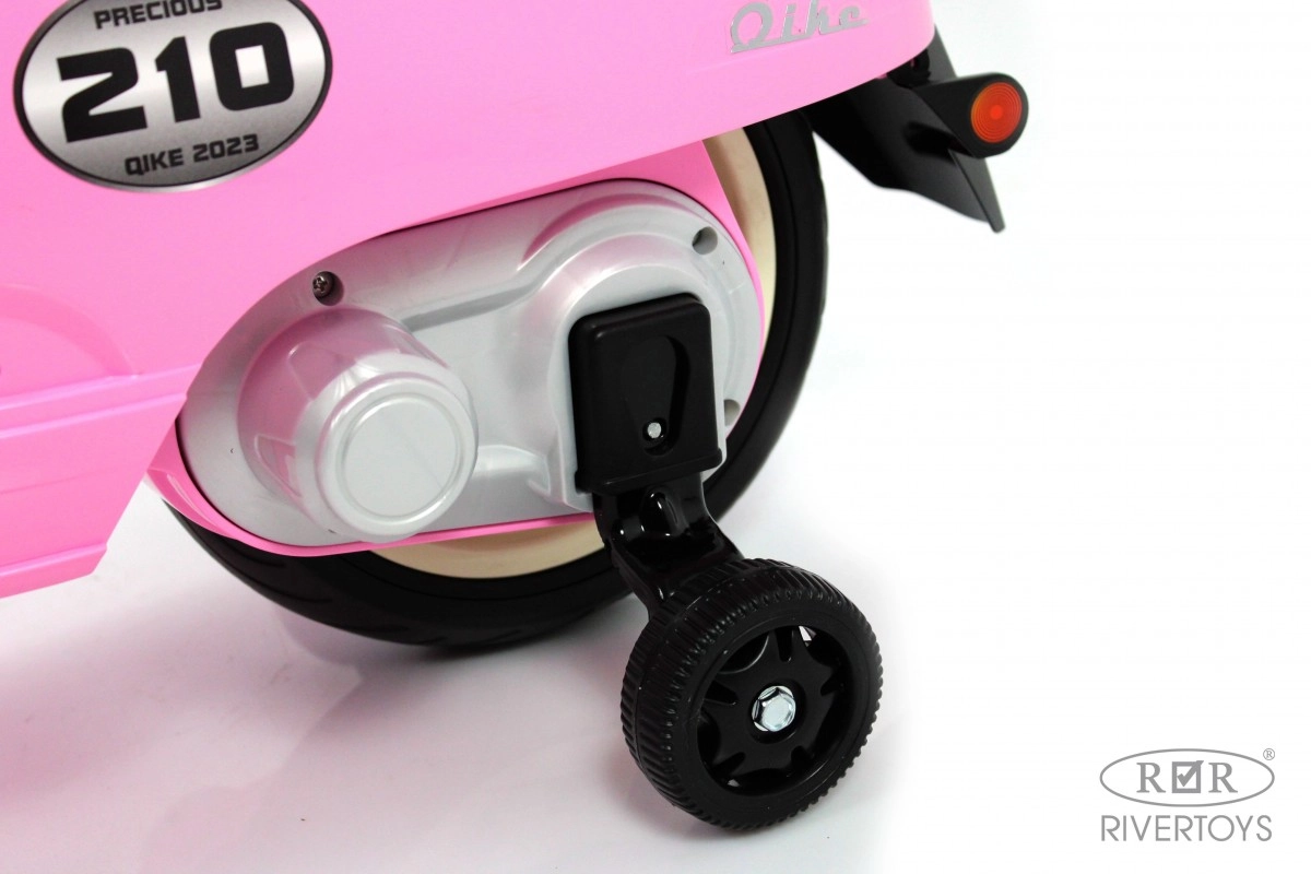 Детский электромотоцикл RiverToys Z222ZZ розовый dj6kx0ike9oy4qeej7wq78ajrk2lccg4