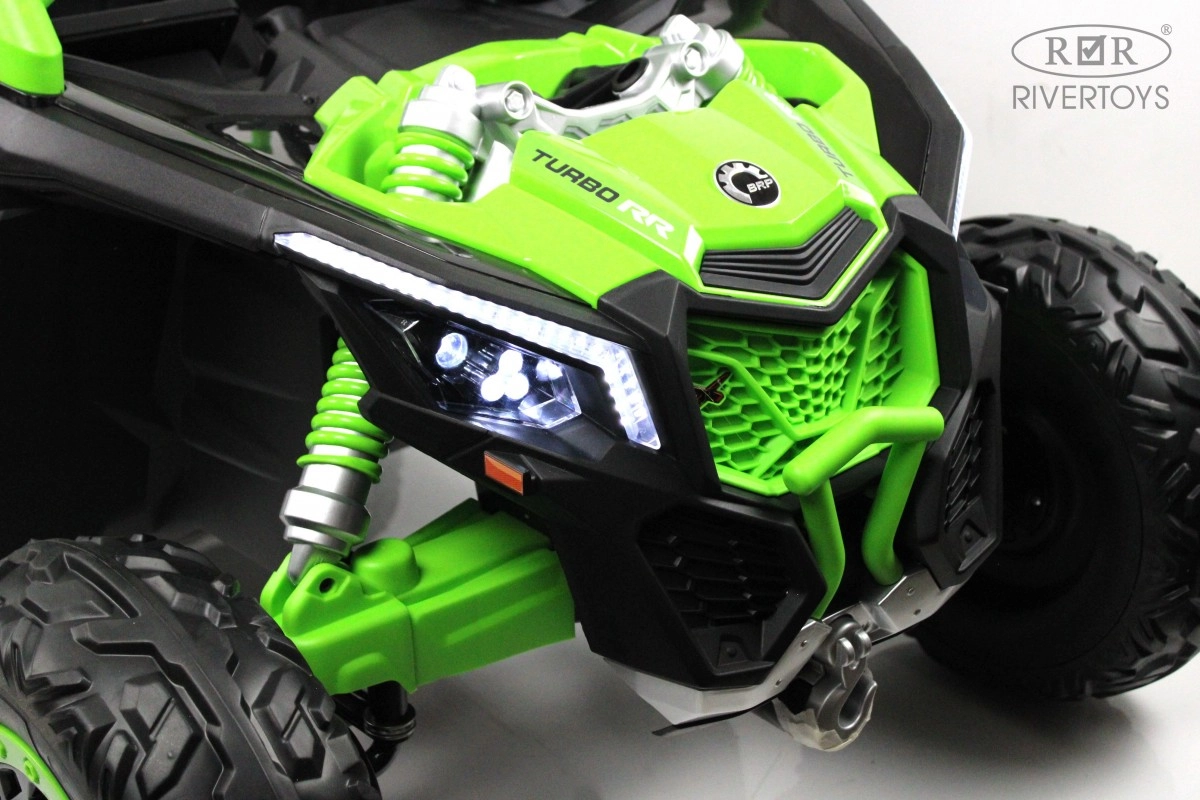 Детский электромобиль RiverToys BRP Can-Am Maverick Y111YY зеленый f37b6z7h8jk8sn4k85i3ylinbp85bst9