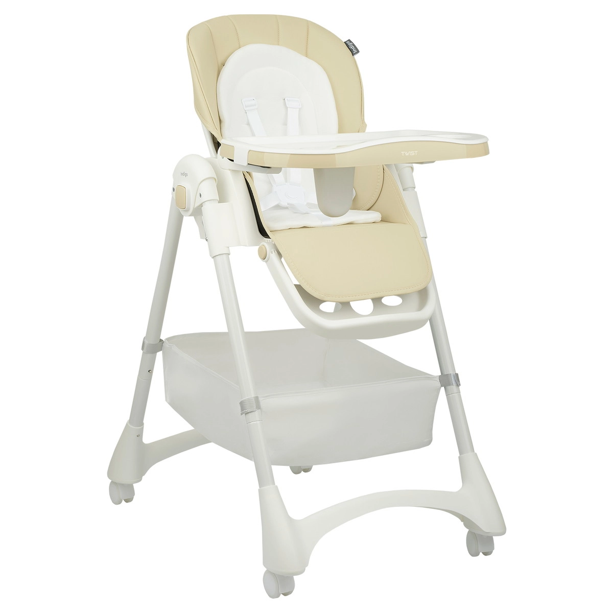 Стульчик для кормления Indigo Twist бежевый t39ovazds6yevzekoo6dczueac4q737k