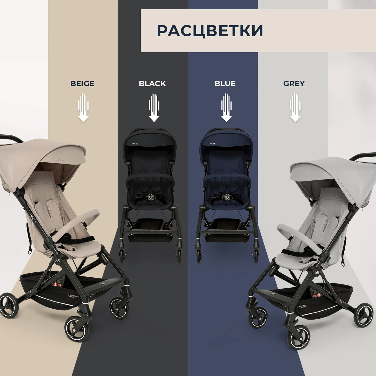 Прогулочная коляска Sweet Baby Grazia beige 8y20bnknbu9gmneuuez4yjl0cciotx47