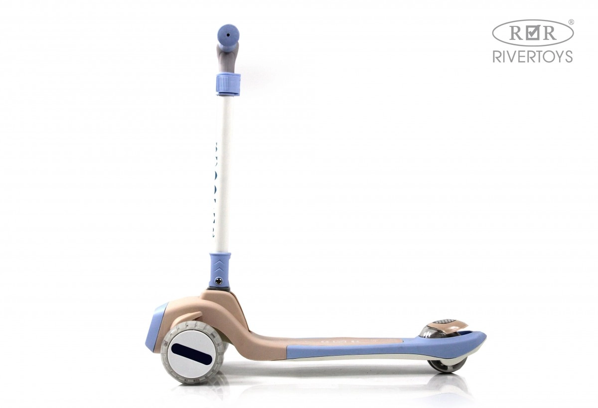 Детский самокат RiverToys HB-T8 голубой zwlt2d0wqy4u8n7ihqs4tp1ts445h9g6