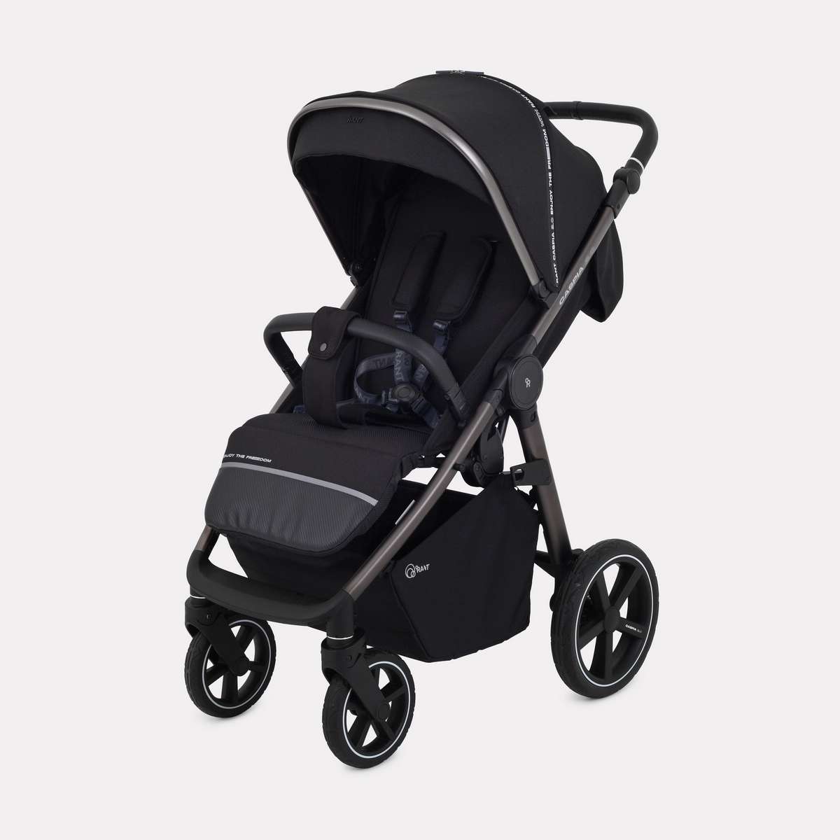 Прогулочная коляска RANT CASPIA 2.0 Black 108134820-progulochnaya-kolyaska-rant-caspia-20-black