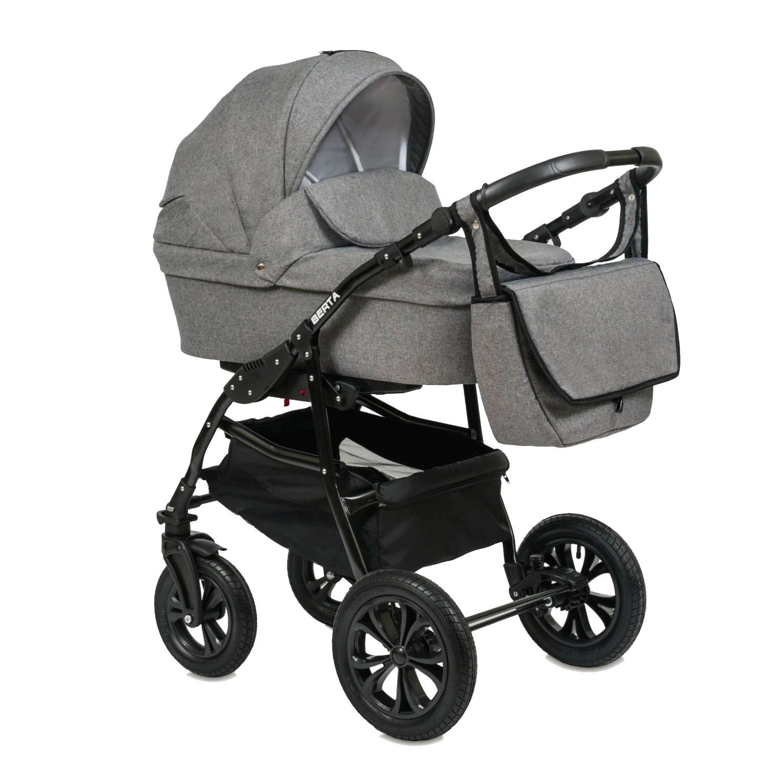 Коляска 2в1 Alis BERTA т.серый 108133160-kolyaska-2v1-alis-berta-tserii
