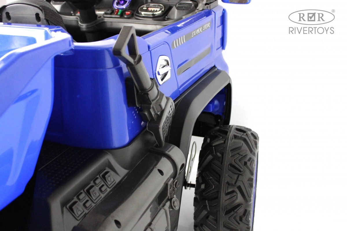 Детский электромобиль RiverToys K777AM синий be3hqytc1dl1l3ae0lyy3nvuz808ny1x