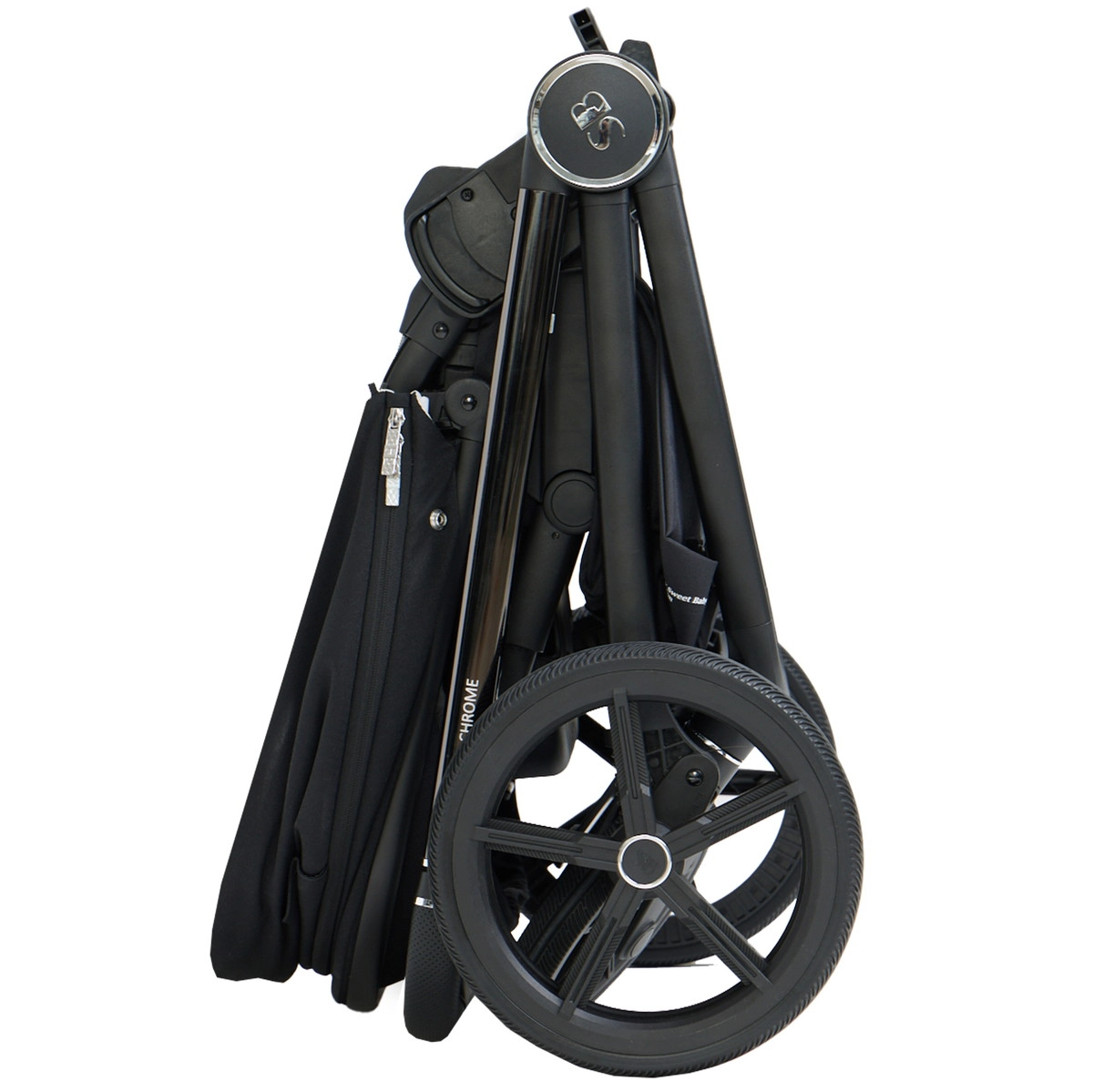 Прогулочная коляска Sweet Baby Elegante Chrome Black 6f3m47t7x1gpb3bp34dy7evuyj40s5gv