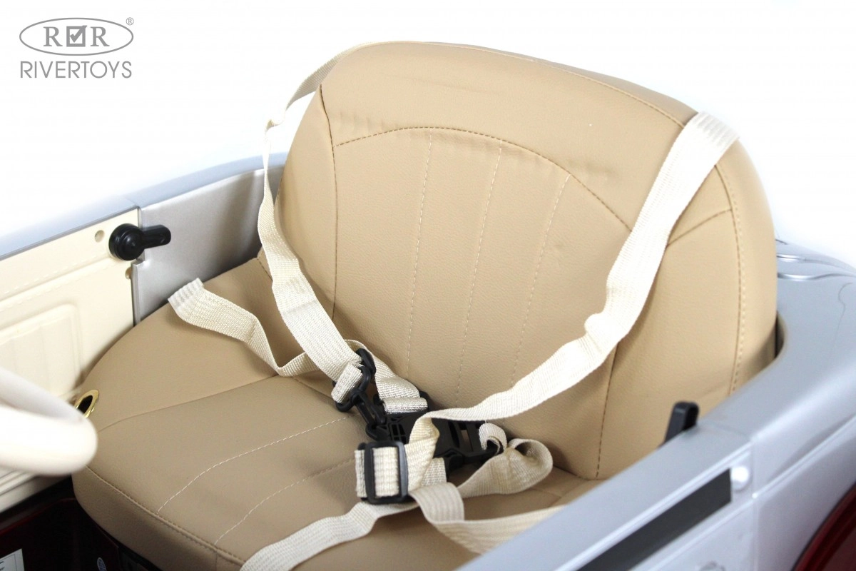 Детский электромобиль RiverToys X005XX красно-серебристый mpe914cdbij2b0o1gveuc549hbl506o5