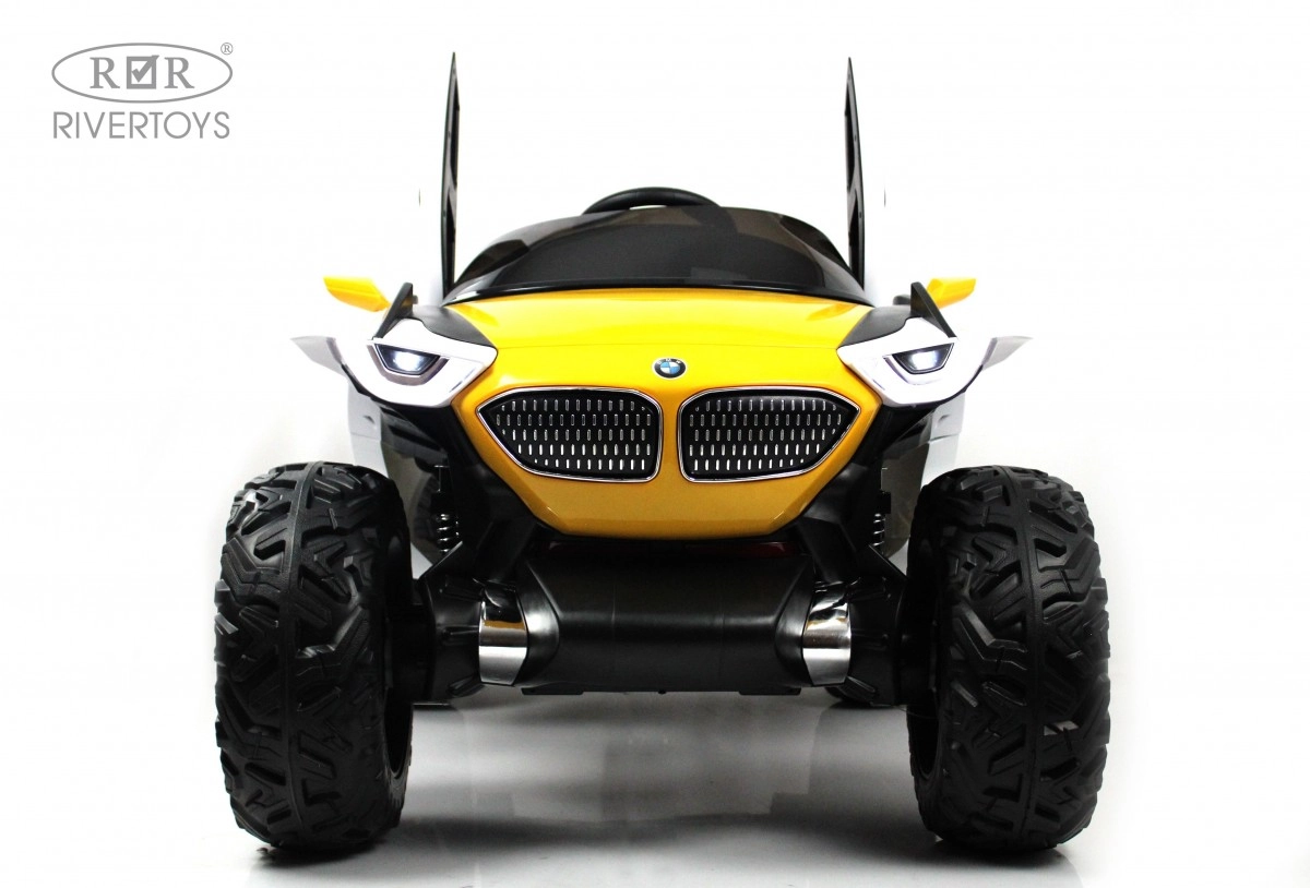 Детский электромобиль RiverToys K888AM желтый vnwqagmf3nf213l4jldntjldtcd1l1xr