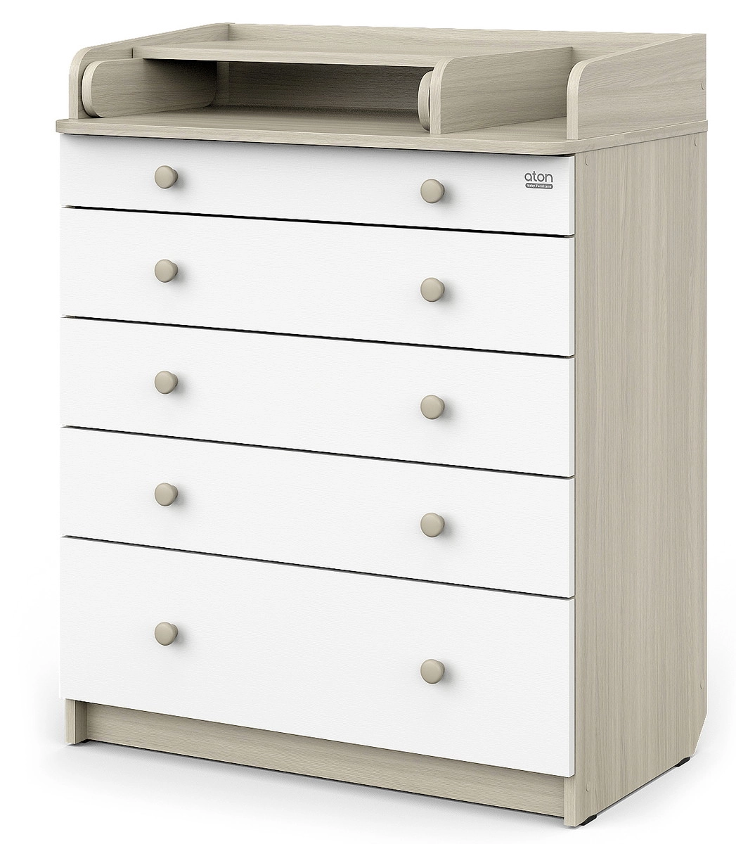 Детский пеленальный комод Атон Leo 805 с органайзером, ЛДСП шимо светлый-белый du2tfk0z9p77jgon928we01j3u04fgxf