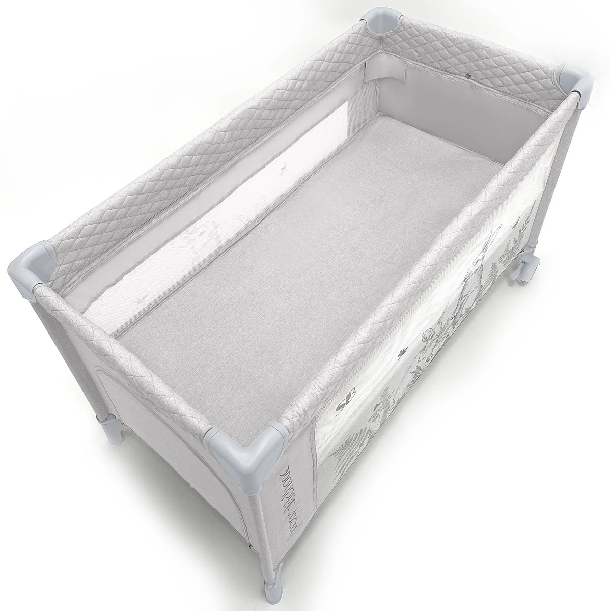 Манеж детский Sweet Baby Nini Grey Rabbit f0m87vtyvc5vqf7oz5owck5xb5zo4mar