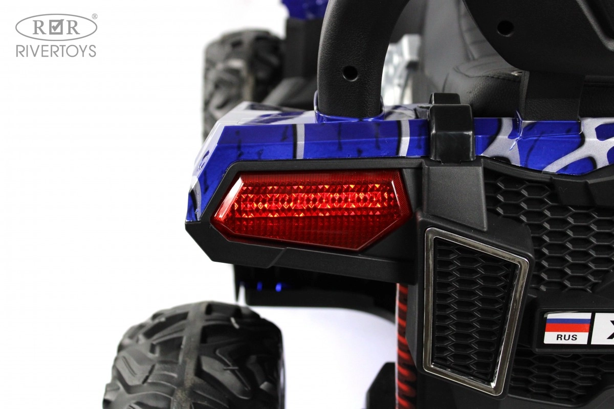 Детский электромобиль RiverToys X999XX синий спайдер 407ucio5qva2yjvn3v77cieboj1w2rwe