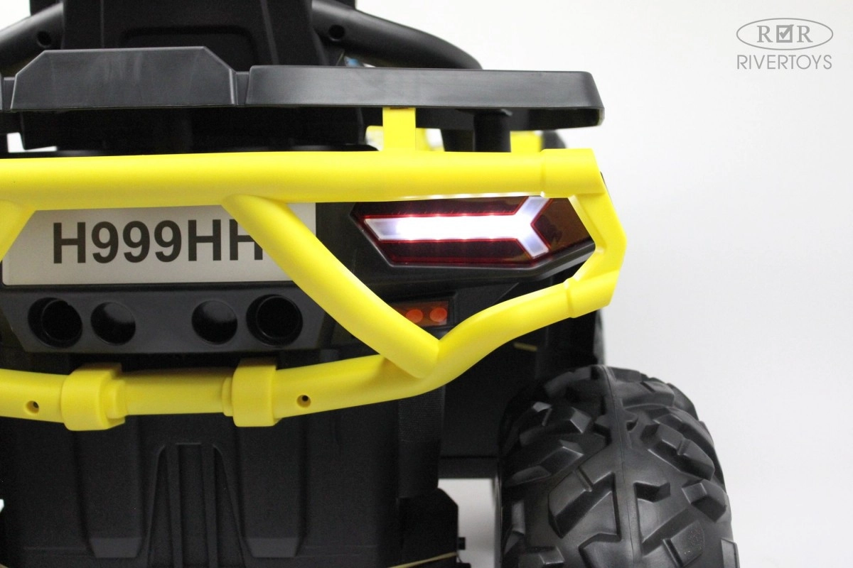 Детский электроквадроцикл RiverToys H999HH жёлтый w03czzujbtpl92axzr0958letpar9prm