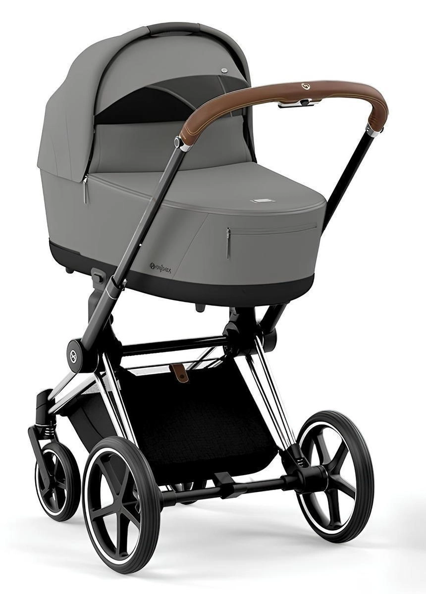 Коляска 2 в 1 Cybex Priam IV (шасси Chrome Brown) Mirage Grey c1ahf65i0bafjc2kze0llkigv8u7gbma