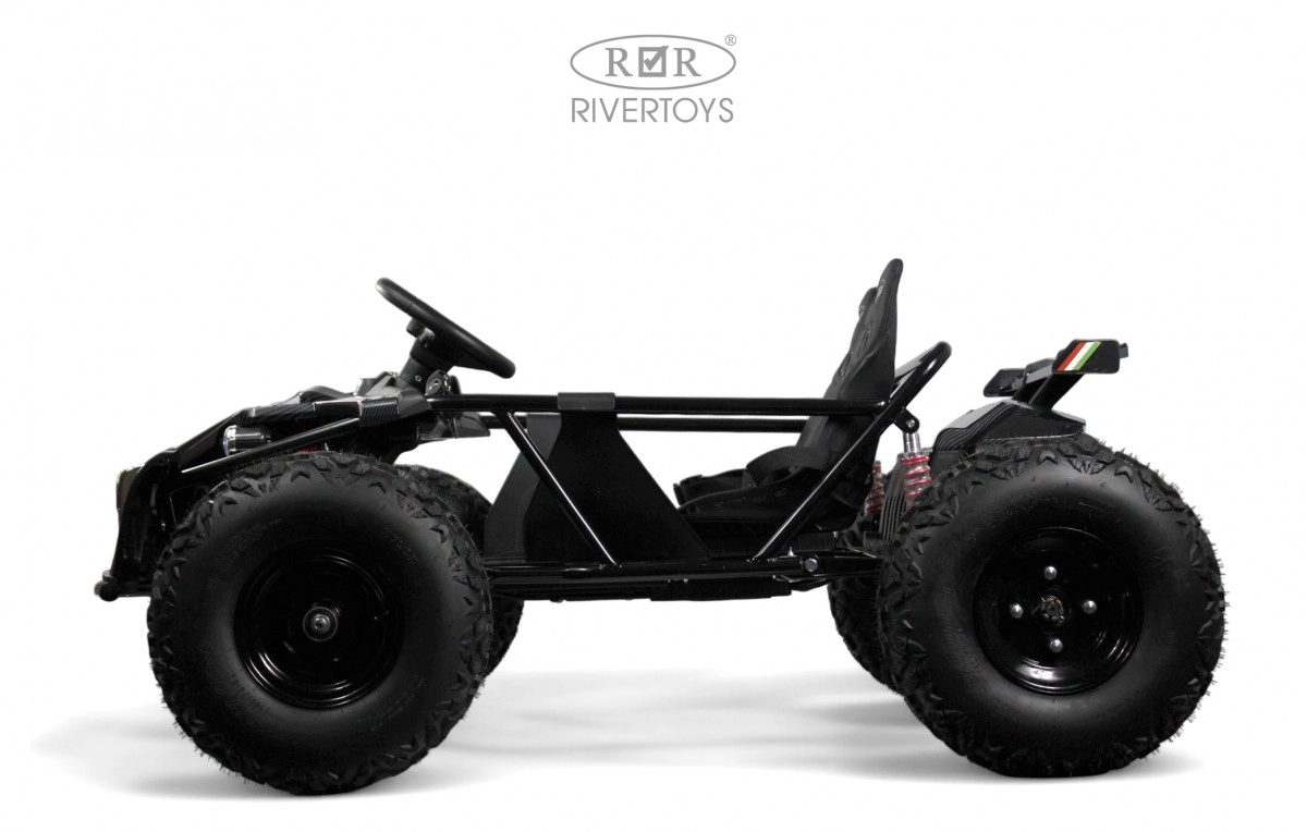 Детский электромобиль багги RiverToys A999AA черный i5jf9oy5j40pl1su52ib27opsncd8mvp