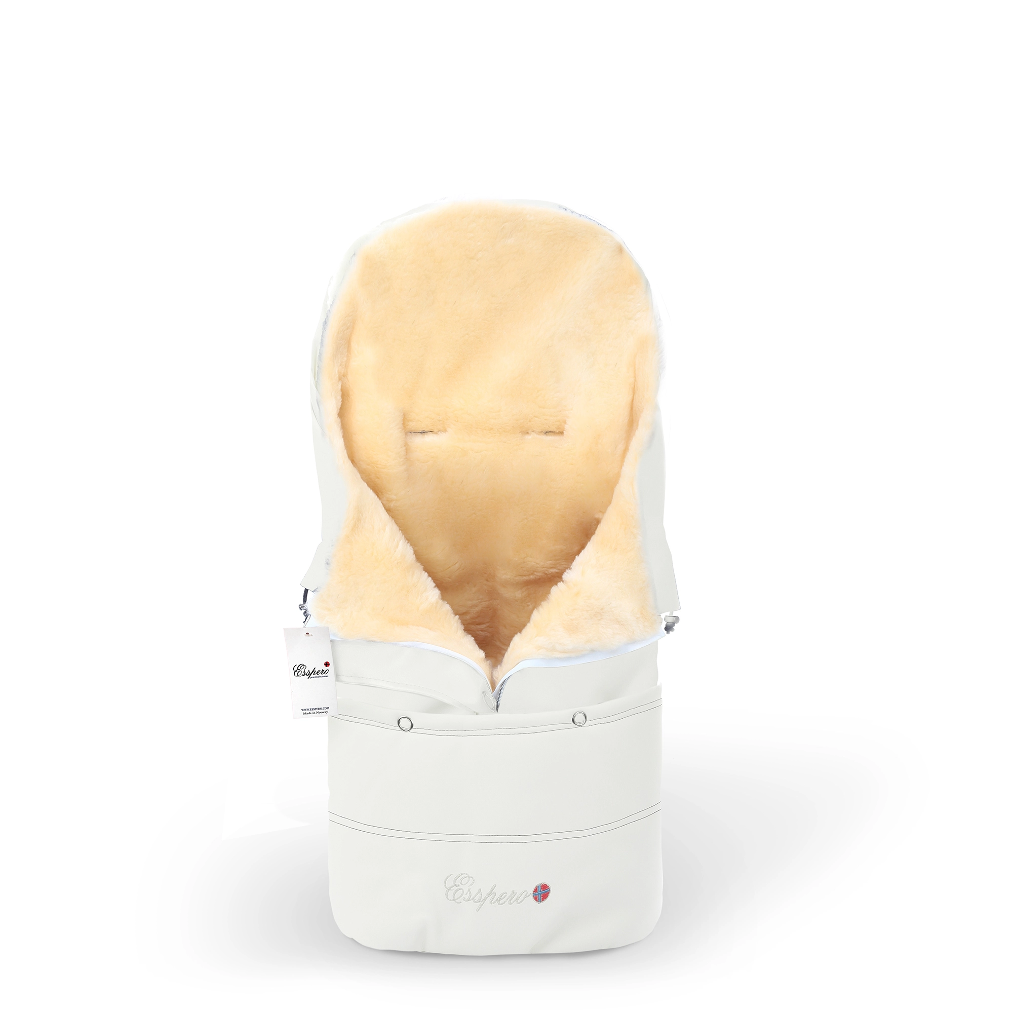 Конверт в коляску Esspero Transformer Lux (натуральная 100% шерсть) White 7c46f7e6c2a385d78b0f6f15b0111d68