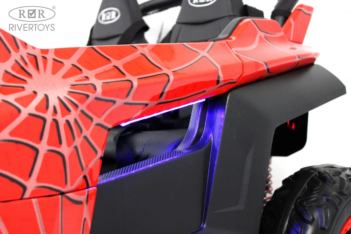 Детский электромобиль RiverToys T777TT 4WD красный Spider 41ueopk62c3vyfilv4yt8iidw3cocoy7