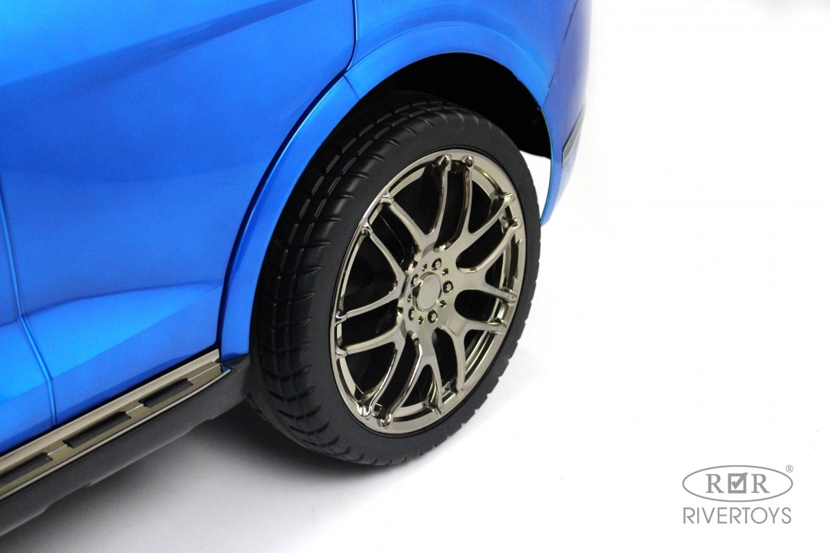 Детский электромобиль RiverToys K070PX синий глянец yz601r48ksi0iqobck3af556gsa59yn6